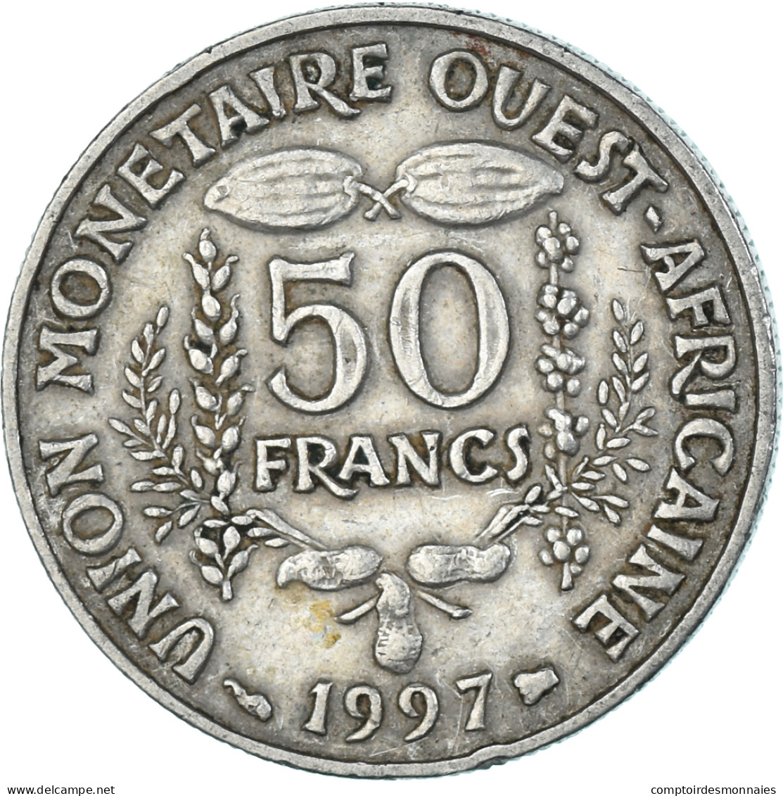 Monnaie, Communauté économique Des États De L'Afrique De L'Ouest, 50 Francs - Ivoorkust