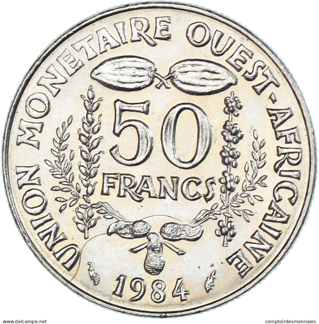 Monnaie, Communauté économique Des États De L'Afrique De L'Ouest, 50 Francs - Ivory Coast