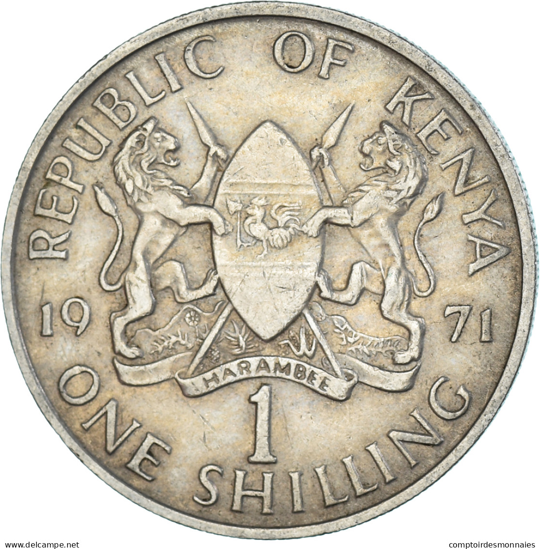 Monnaie, Kenya, Shilling, 1971 - Kenia