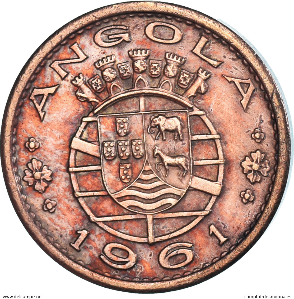 Monnaie, Angola, 50 Centavos, 1961 - Angola