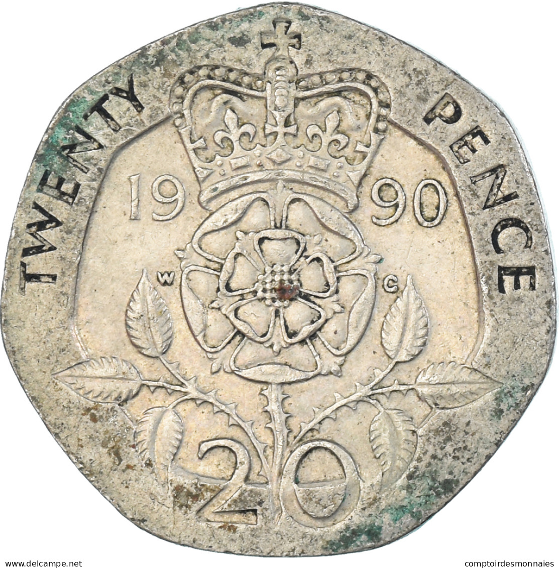 Monnaie, Grande-Bretagne, 20 Pence, 1990 - 20 Pence