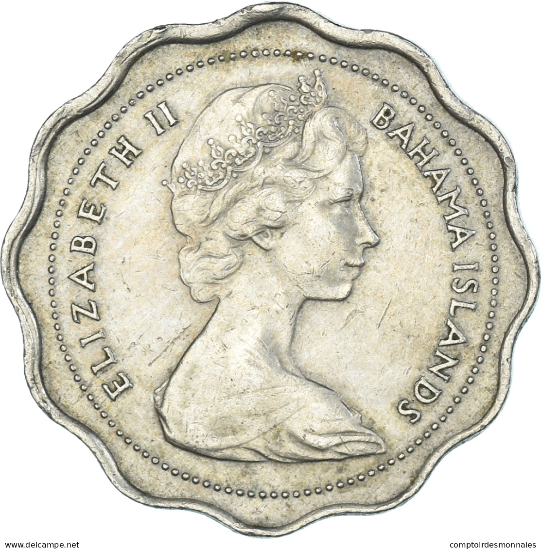 Monnaie, Bahamas, 10 Cents, 1966 - Bahamas