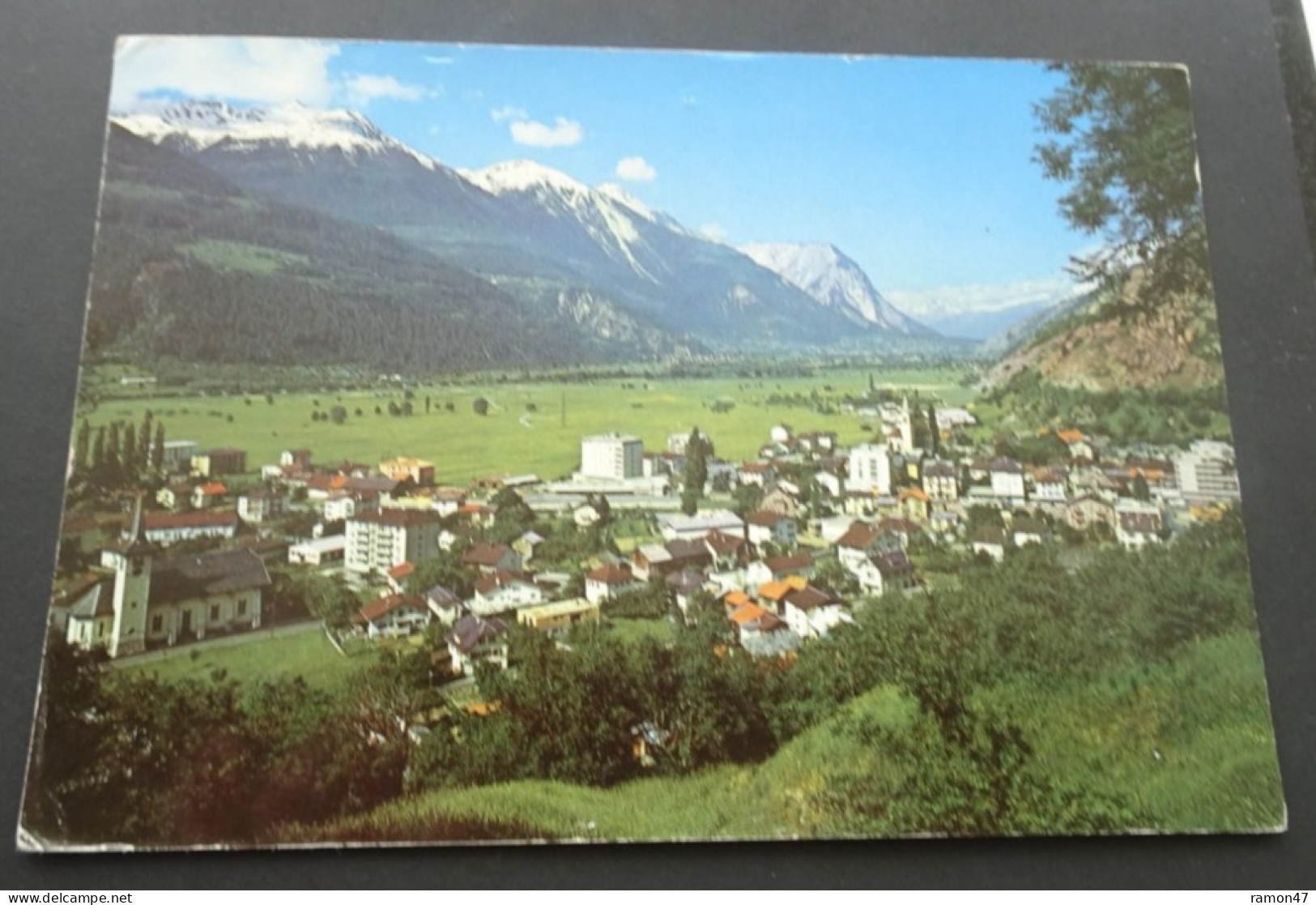 Gampel Und Steg, Wallis - Elshorn, IIIhorn, Rhonetal - Photo Klopfenstein, Adelboden - # 50860 - Steg