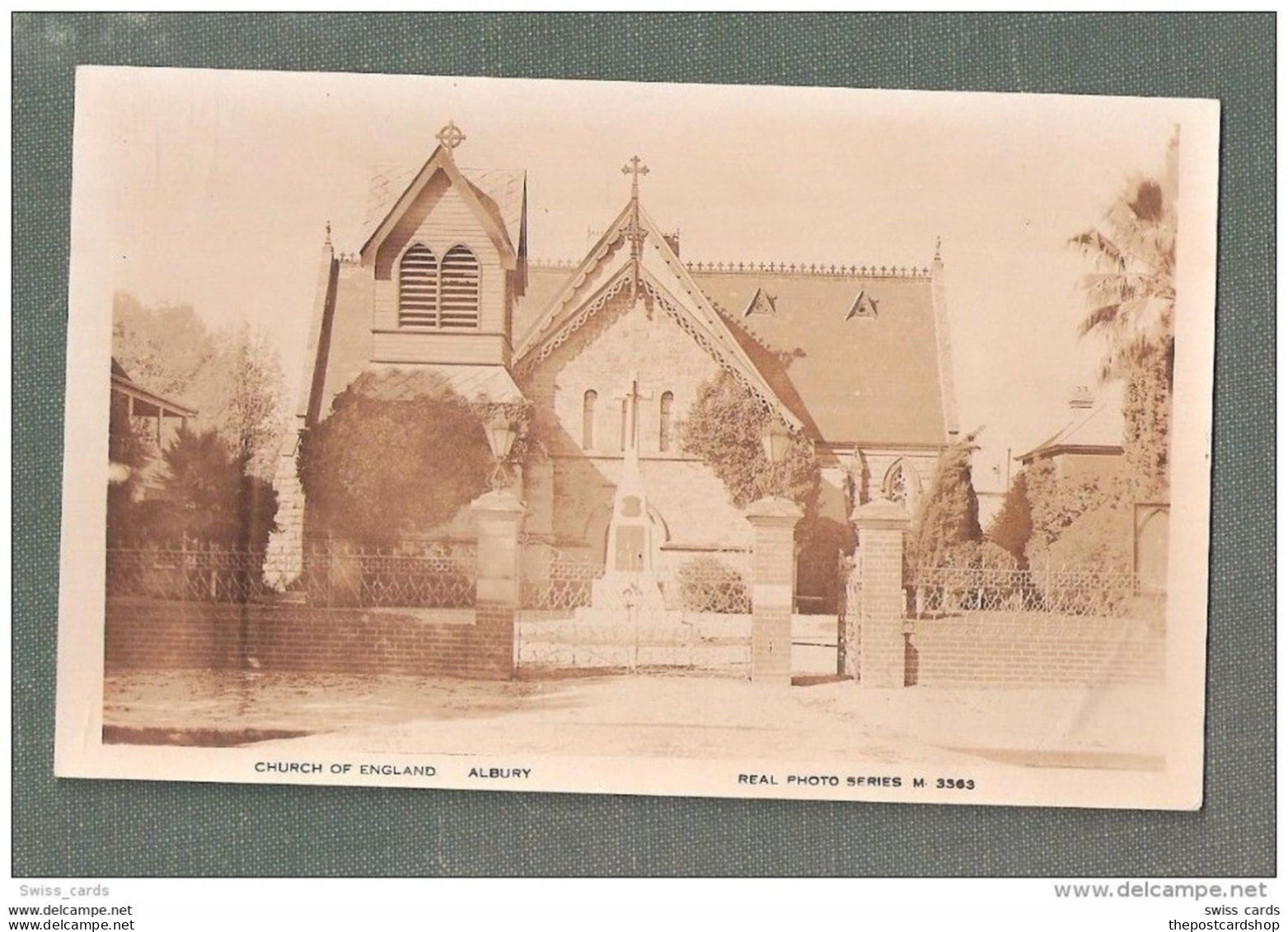 RP CHURCH OF ENGLAND ALBURY Australia NSW NEW SOUTH WALES UNUSED - Albury