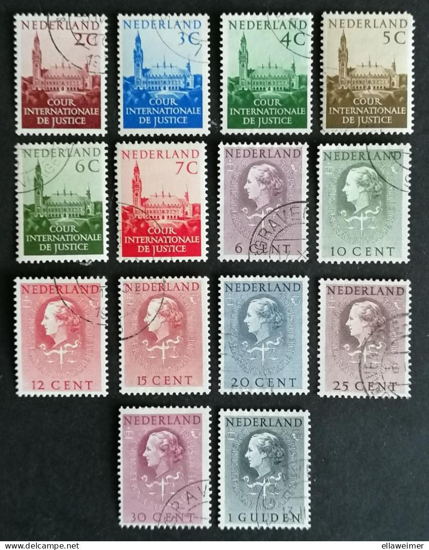 Nederland/Netherlands - Dienstzegels Nrs. D27 T/m 40 (gestempeld/used) - Dienstmarken
