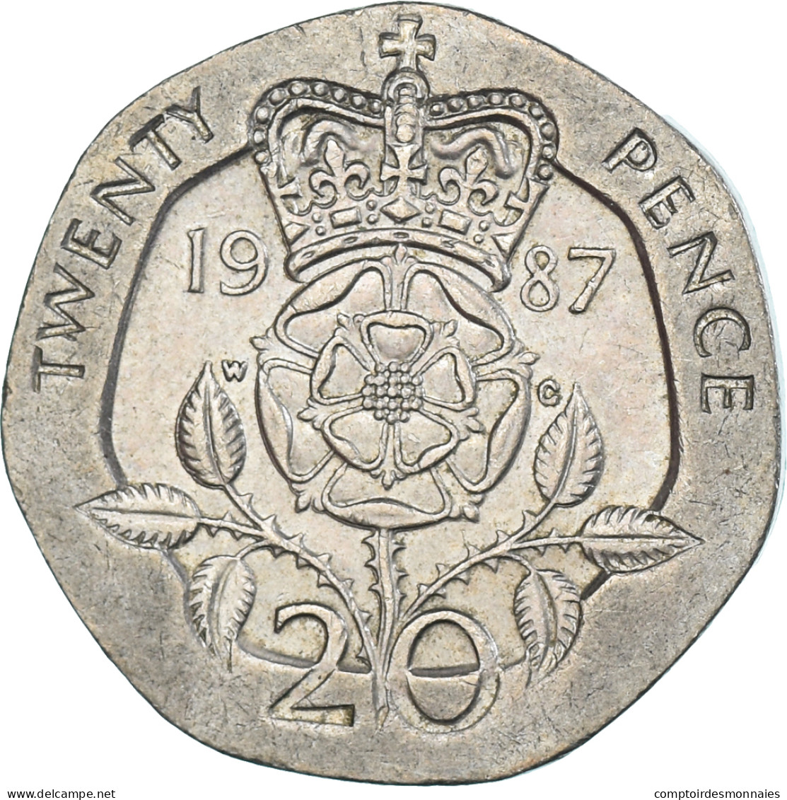 Monnaie, Grande-Bretagne, 20 Pence, 1987 - 20 Pence