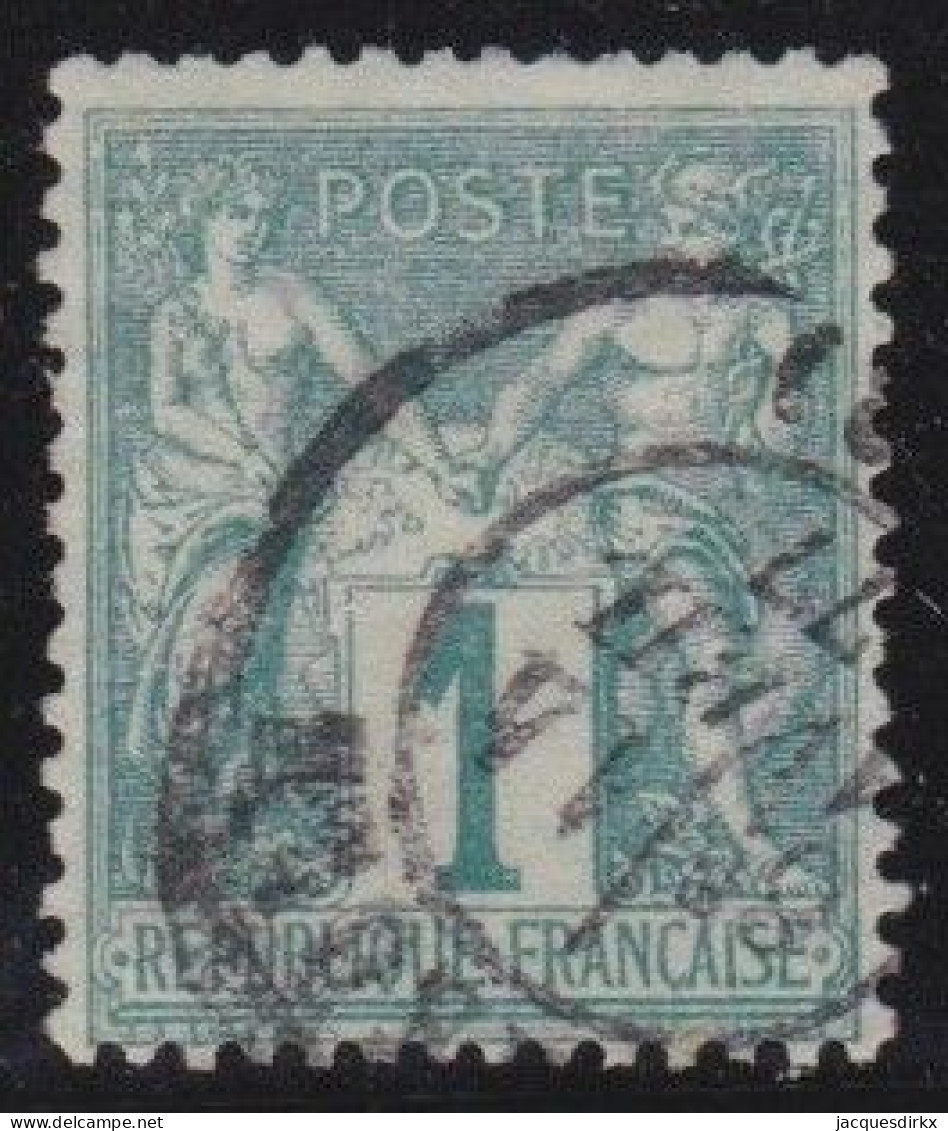 France  .  Y&T   .   61  (2 Scans)     .   O   .    Oblitéré - 1876-1878 Sage (Type I)