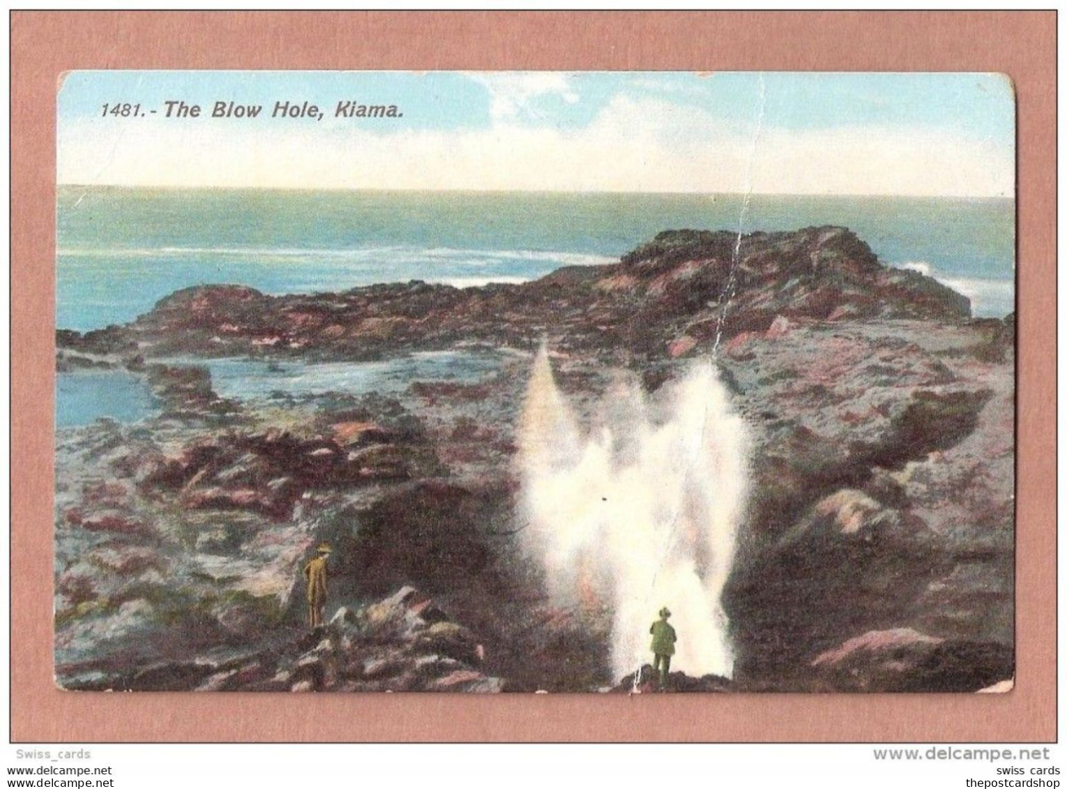 AUSTRALIA THE BLOW HOLE KIAMA UNUSED - Andere & Zonder Classificatie