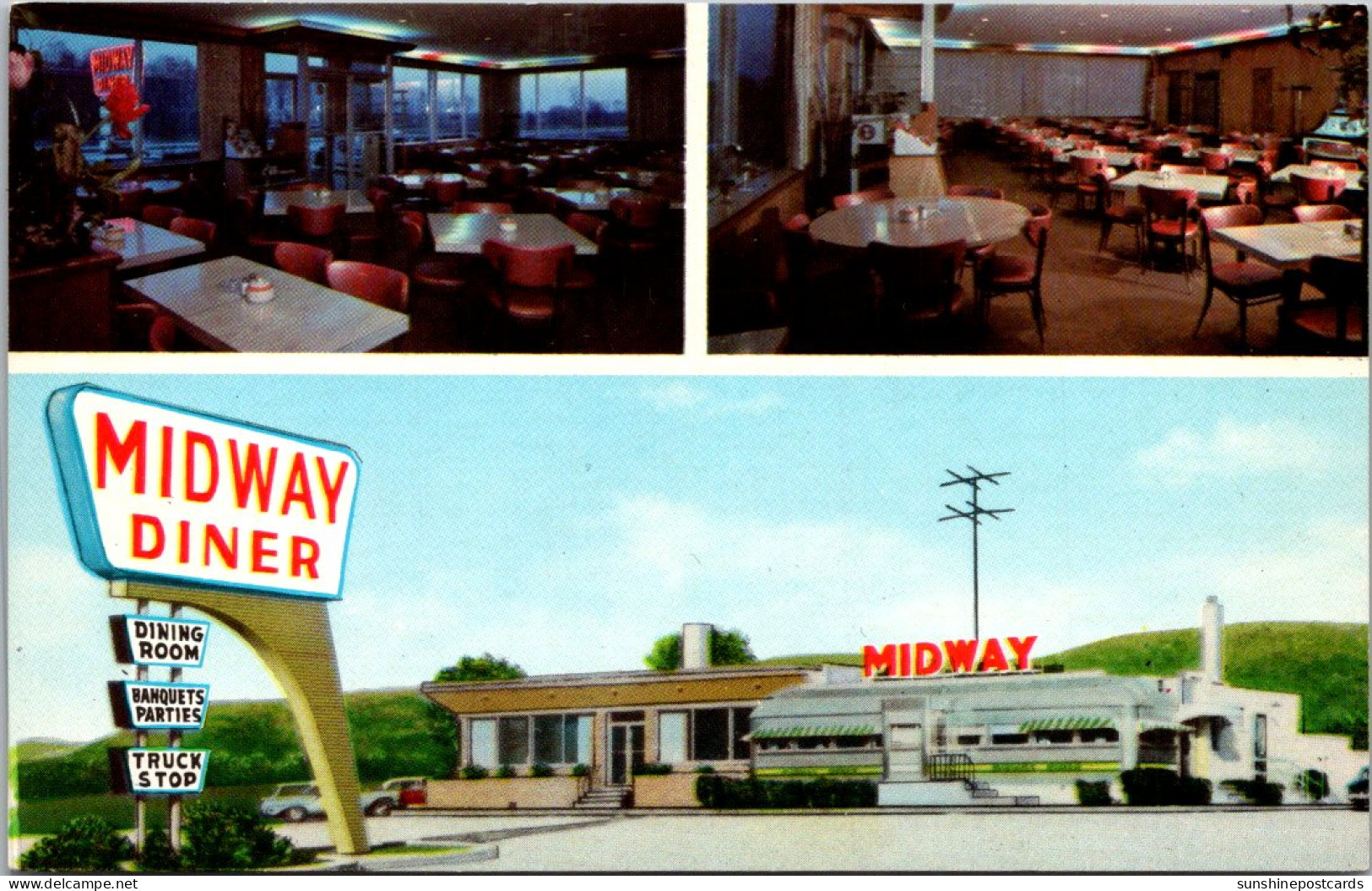 Pennsylvania Frystown The Midway Diner Between Harrisburg And Allentown - Harrisburg