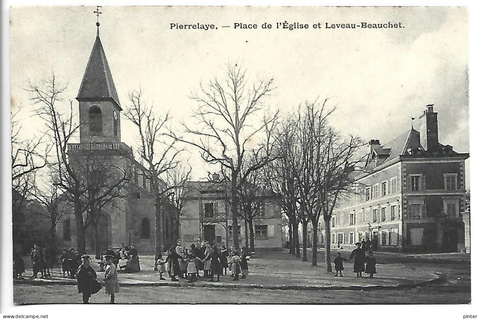 PIERRELAYE - Place De L'Eglise Et Leveau-Beauchet - Pierrelaye