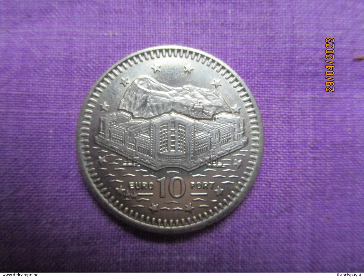 Gibraltar: 10 Euro Port 1992 - Gibraltar