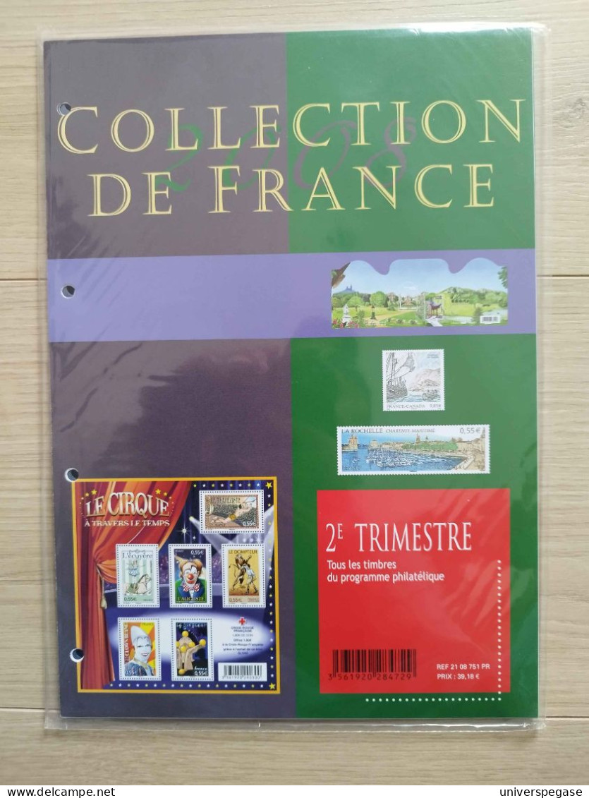 Collection De France 2008 - 2ème Trimestre - Sous Blister - 2000-2009