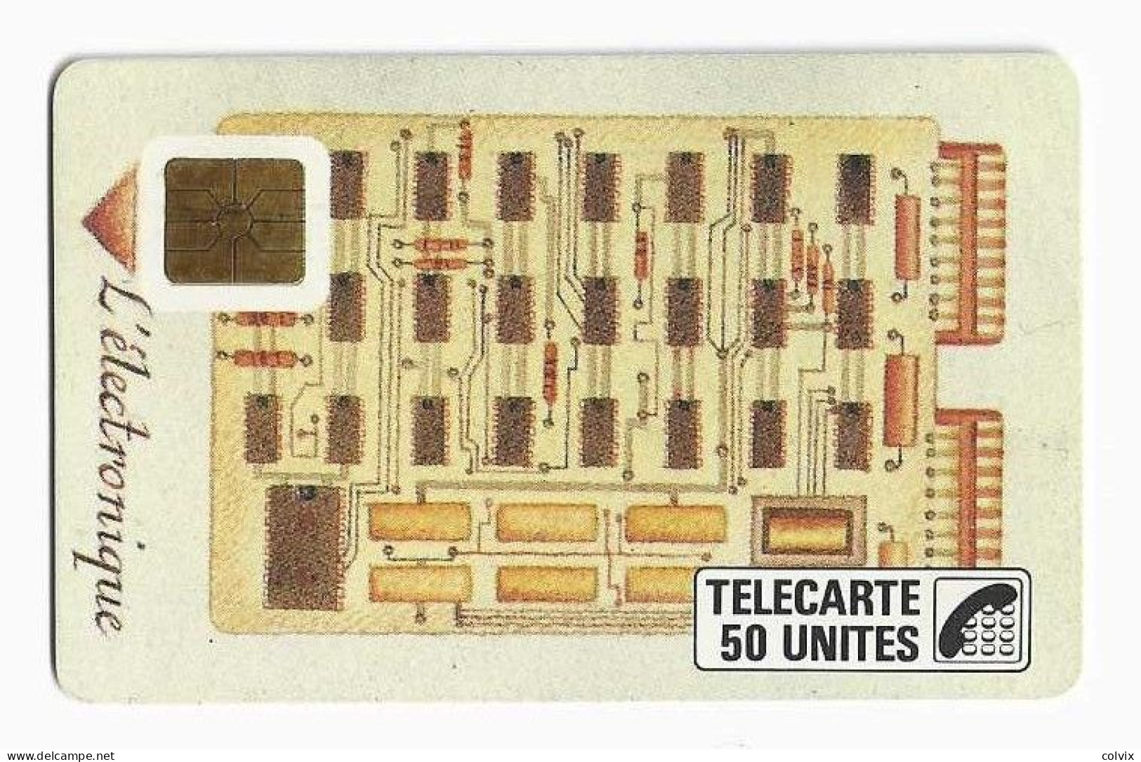 FRANCE C8 50U L'ELECTRONIQUE 1500 Ex ANNEE 01/88 - Interner Gebrauch