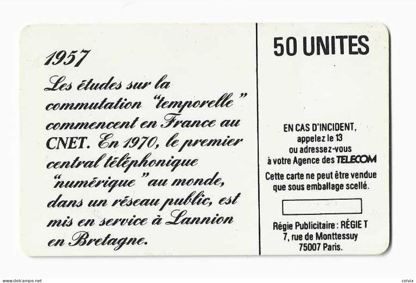 FRANCE C8 50U L'ELECTRONIQUE 1500 Ex ANNEE 01/88 - Ad Uso Interno