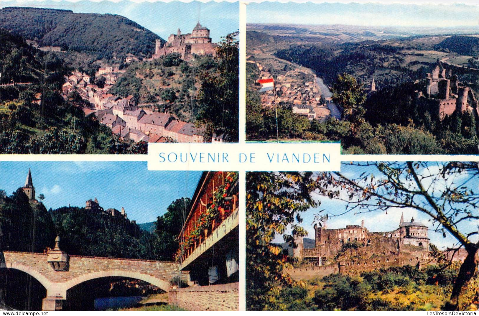 LUXEMBOURG - Vianden - Souvenir De Vianden - Carte Postale Ancienne - Vianden