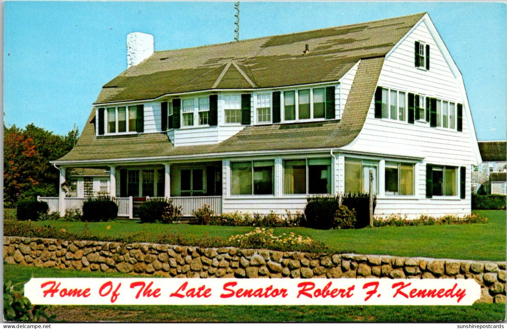 Massachusetts Cape Cod Hyannis Port Home Of The Late Senator Robert F Kennedy - Cape Cod