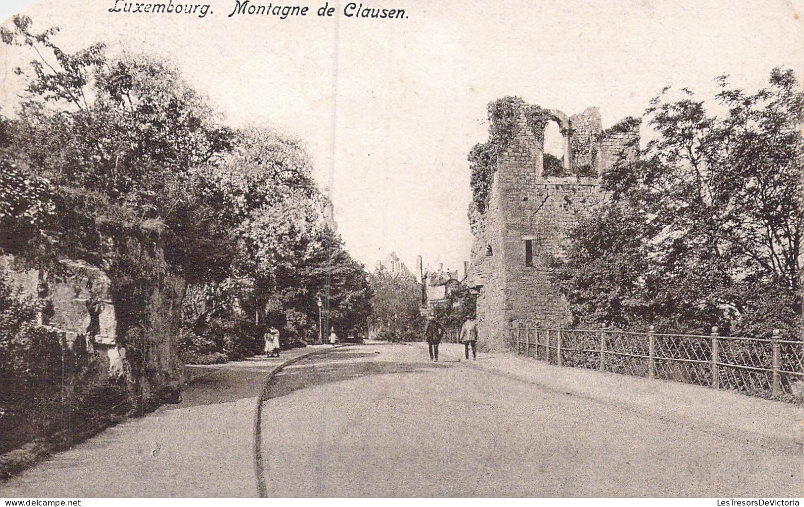 LUXEMBOURG - Montagne De Ciausen - Carte Postale Ancienne - Luxemburg - Stadt