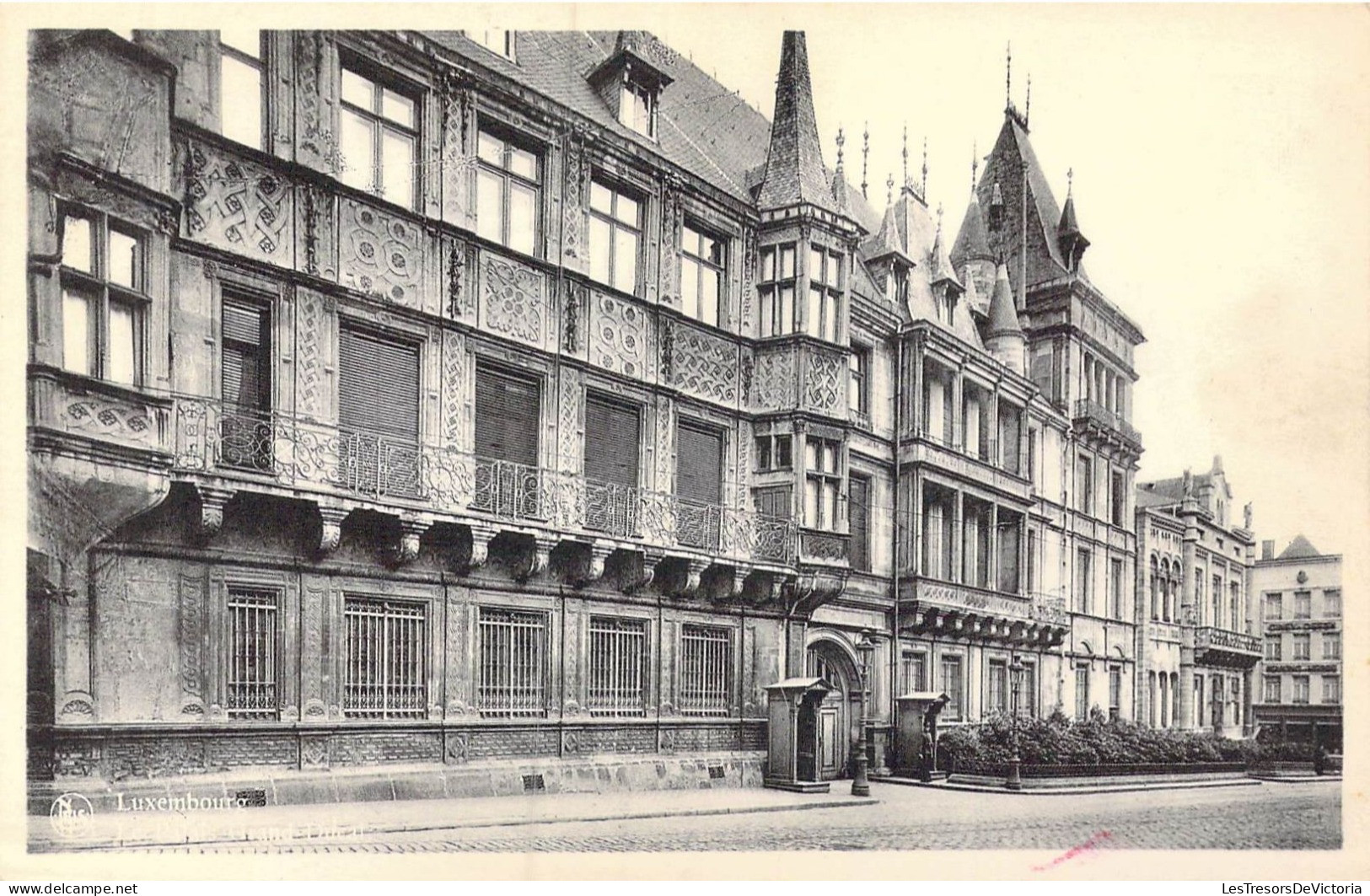 LUXEMBOURG - Le Palais - Grand Ditcat - Carte Postale Ancienne - Luxemburgo - Ciudad