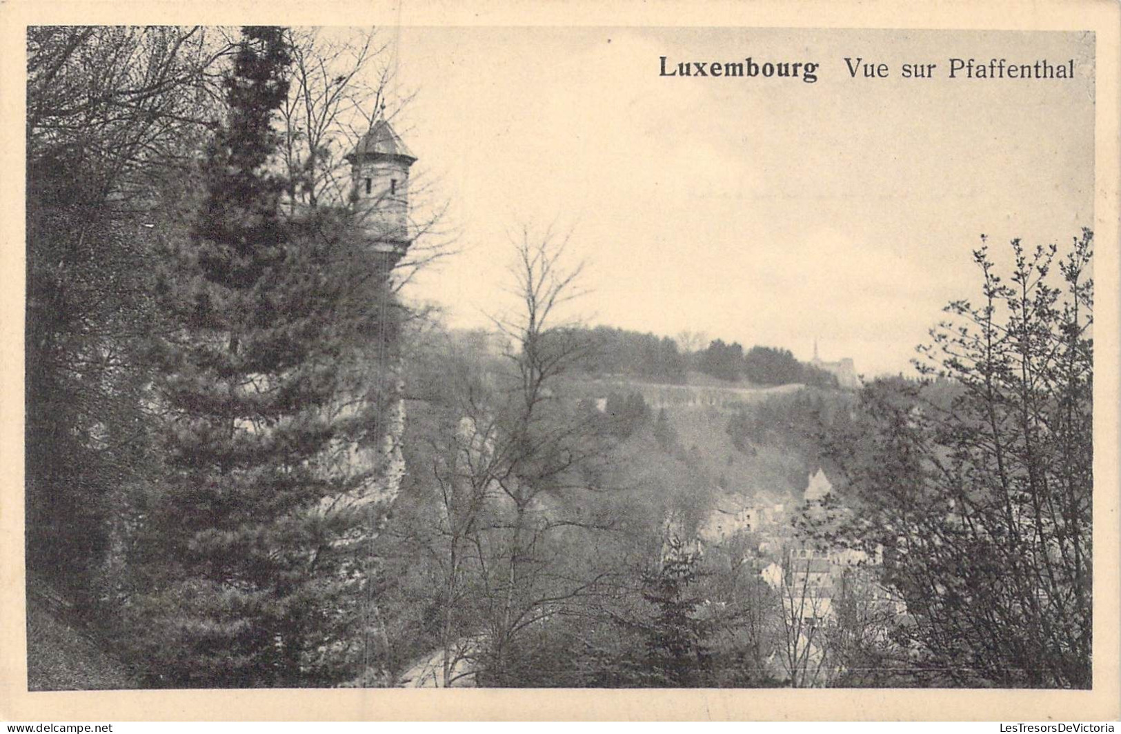 LUXEMBOURG - Vue Sur Pfaffenthal - Carte Postale Ancienne - Luxemburg - Stadt