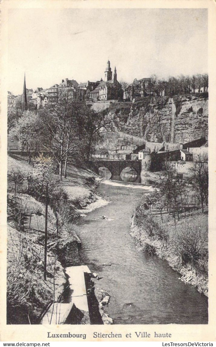 LUXEMBOURG - Stierchen Et Ville Haute - Carte Postale Ancienne - Luxemburg - Stad