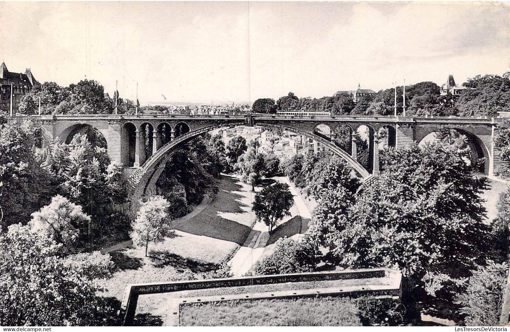 LUXEMBOURG - Pont Adolphe - Carte Postale Ancienne - Luxemburgo - Ciudad