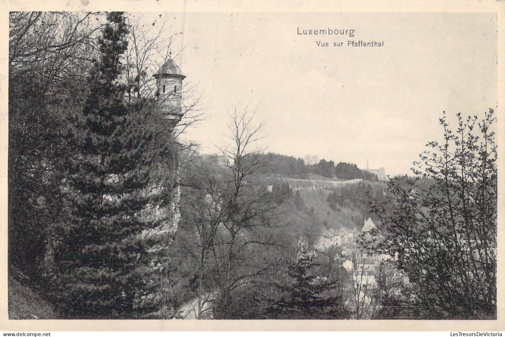 LUXEMBOURG - Vue Sur Pfaffenthal - Carte Postale Ancienne - Lussemburgo - Città