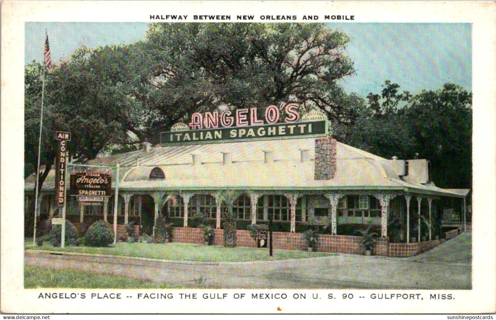 Mississippi Gulfport Angelo's Place Italian Restaurant - Autres & Non Classés