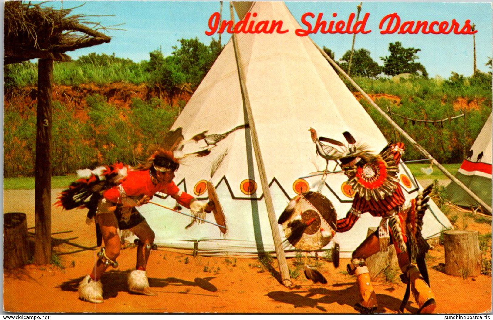 Oklahoma Indian City USA Indian Shield Dancers - Andere & Zonder Classificatie