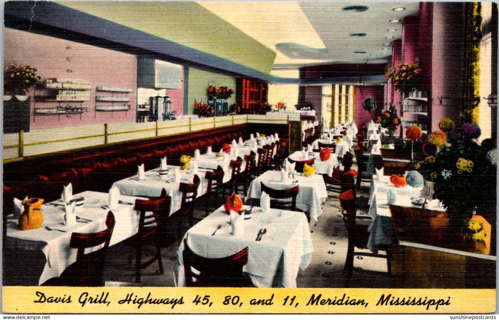 Mississippi Meridian The Davis Grill 1951 - Altri & Non Classificati