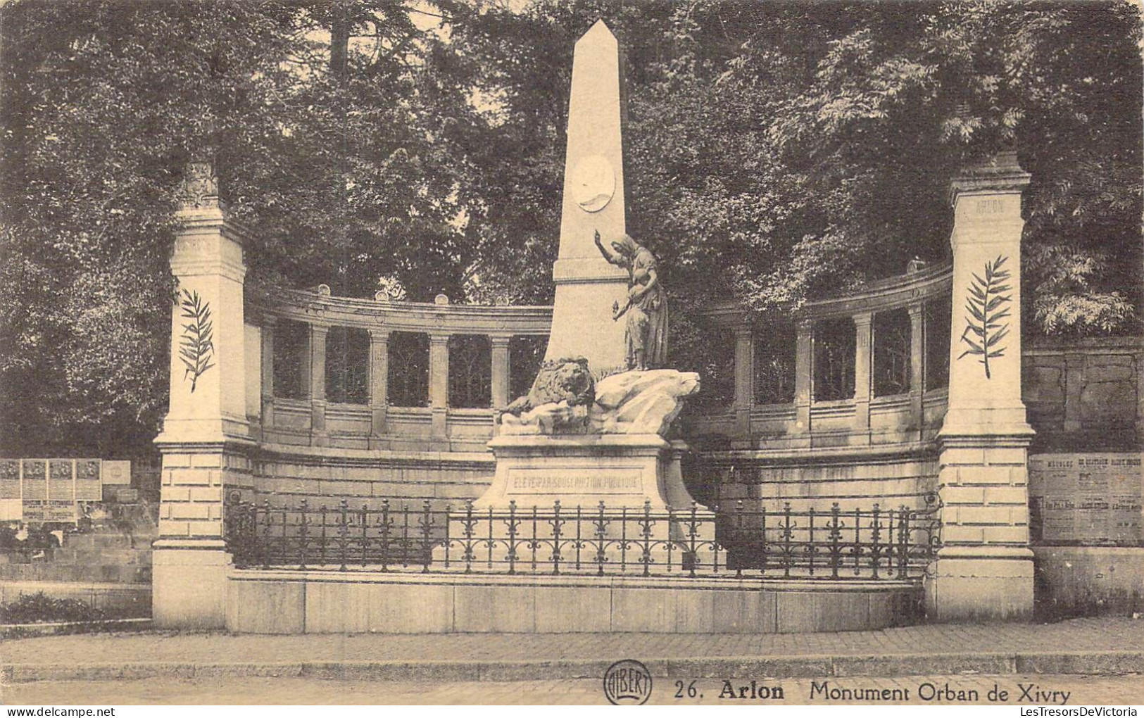 BELGIQUE - Arlon - Monument Orban De Xivry - Carte Postale Ancienne - Arlon