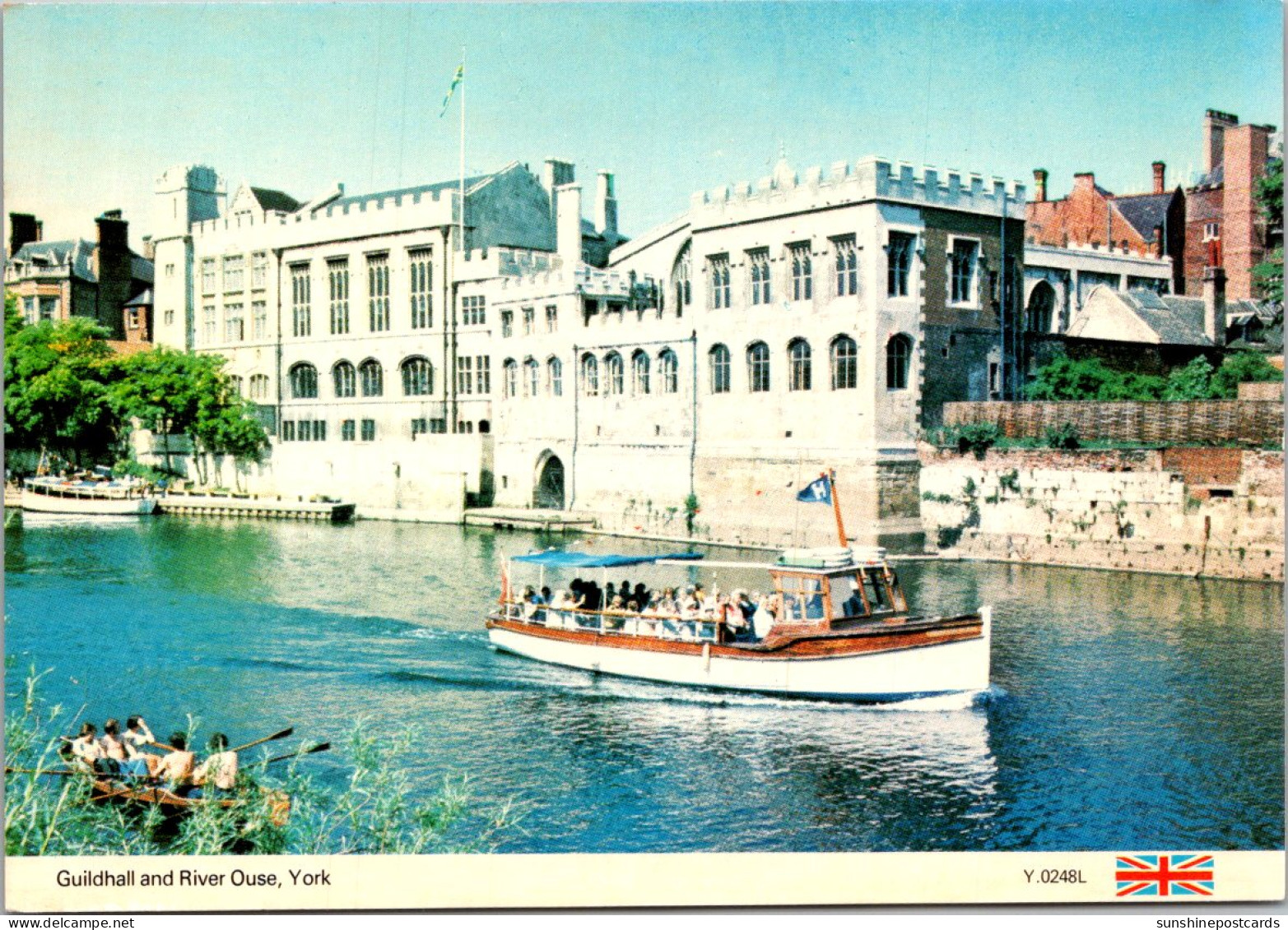 England York Guildhall And River Ouse - York