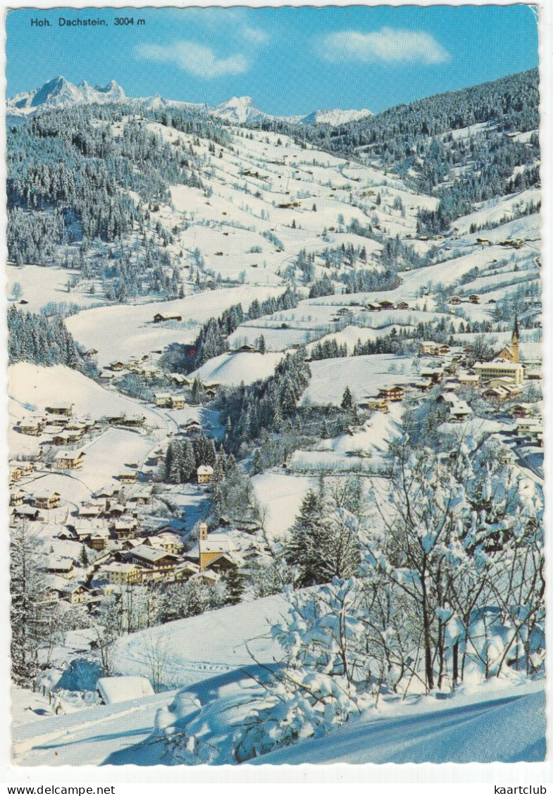 Wagrain, 900 M, Der Gastliche Wintersportplatz Im Lande Salzburg - (Österreich/Austria) - Wagrain