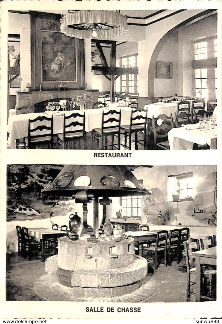 Ocquier - Castel Du Val D'Or - Double Carte Menu Photos 1963 - Clavier