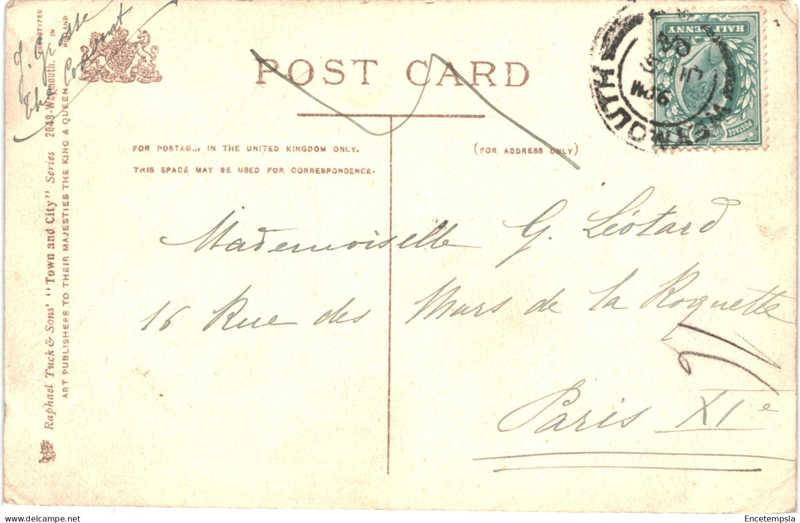 CPA Carte Postale  Royaume Uni Portland Fortune's Well Near  Weymouth  1904 VM66987 - Weymouth