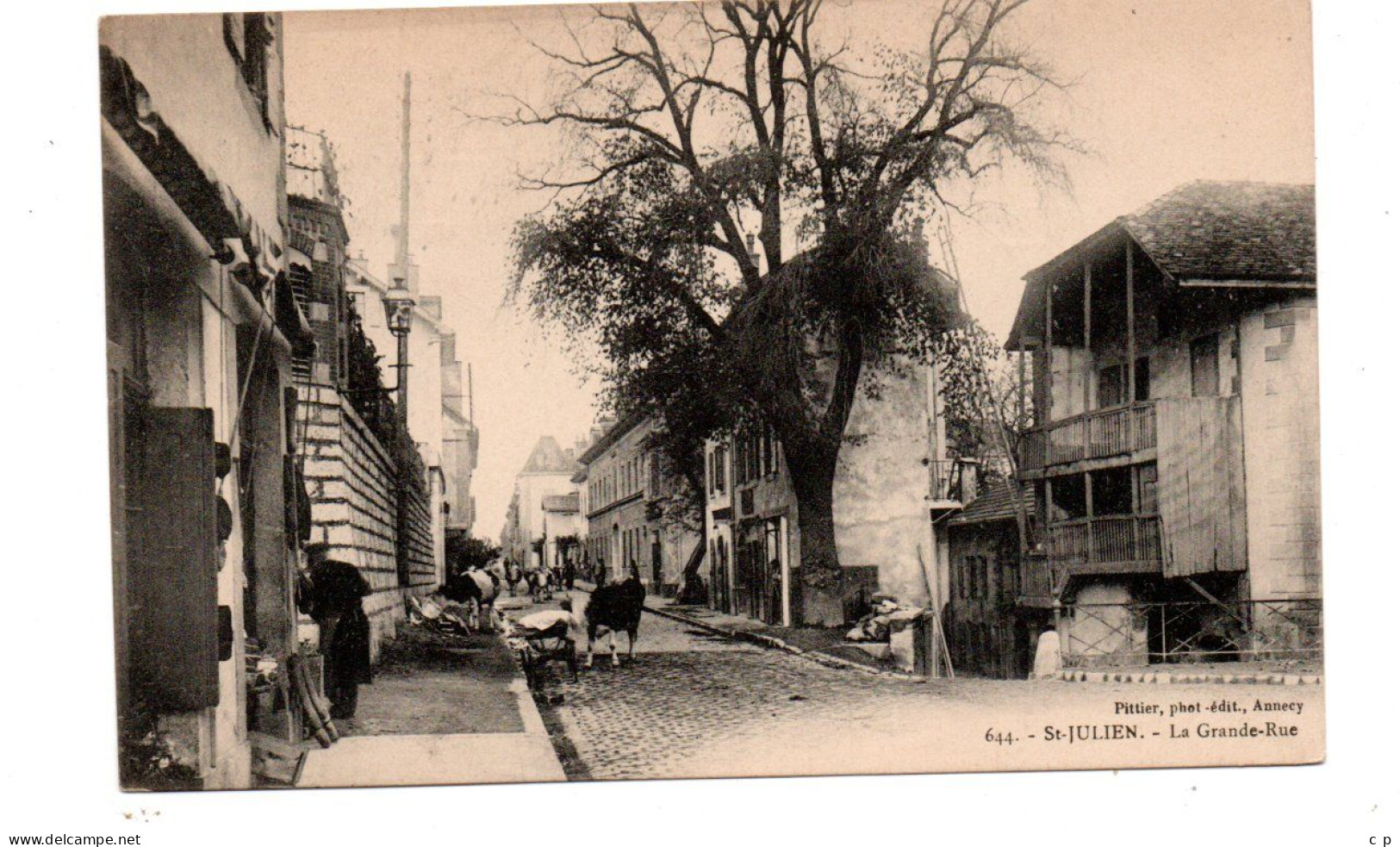 Saint Julien En Genevois - La Grande Rue - CPA°J - Saint-Julien-en-Genevois