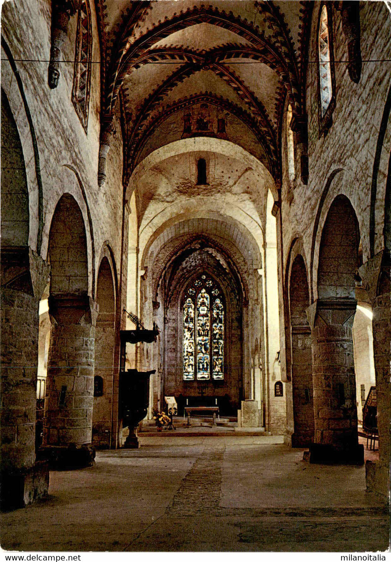 Romainmotier - Interieur De L'Abbaye (13730) * 1973 - L'Abbaye