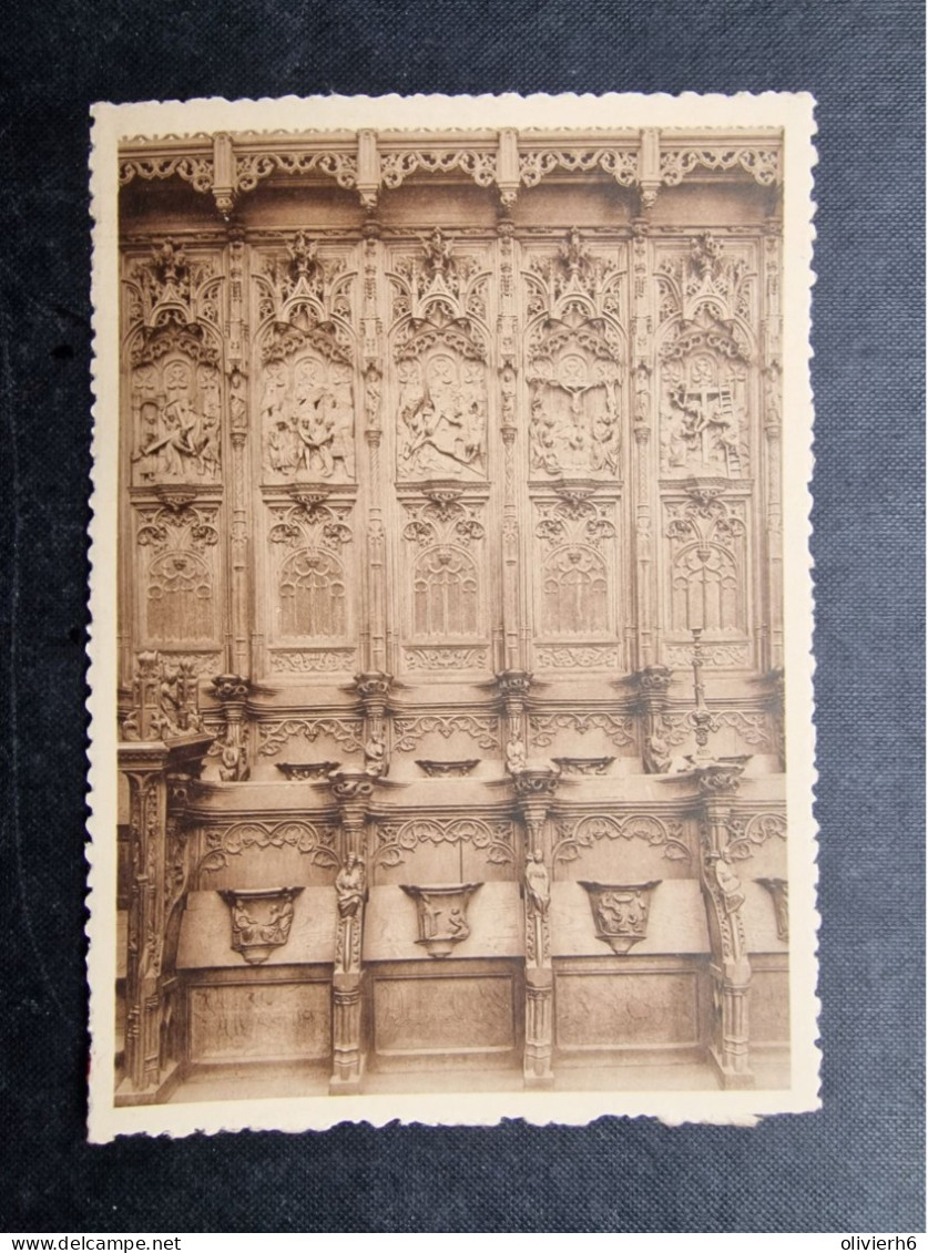 CARNET 12 CP BELGIQUE (V2305) LEUVEN LOUVAIN (16 vue) Eglise Ste Gertrude Sinte Geertruidekerk De Koorbanken Les stalles