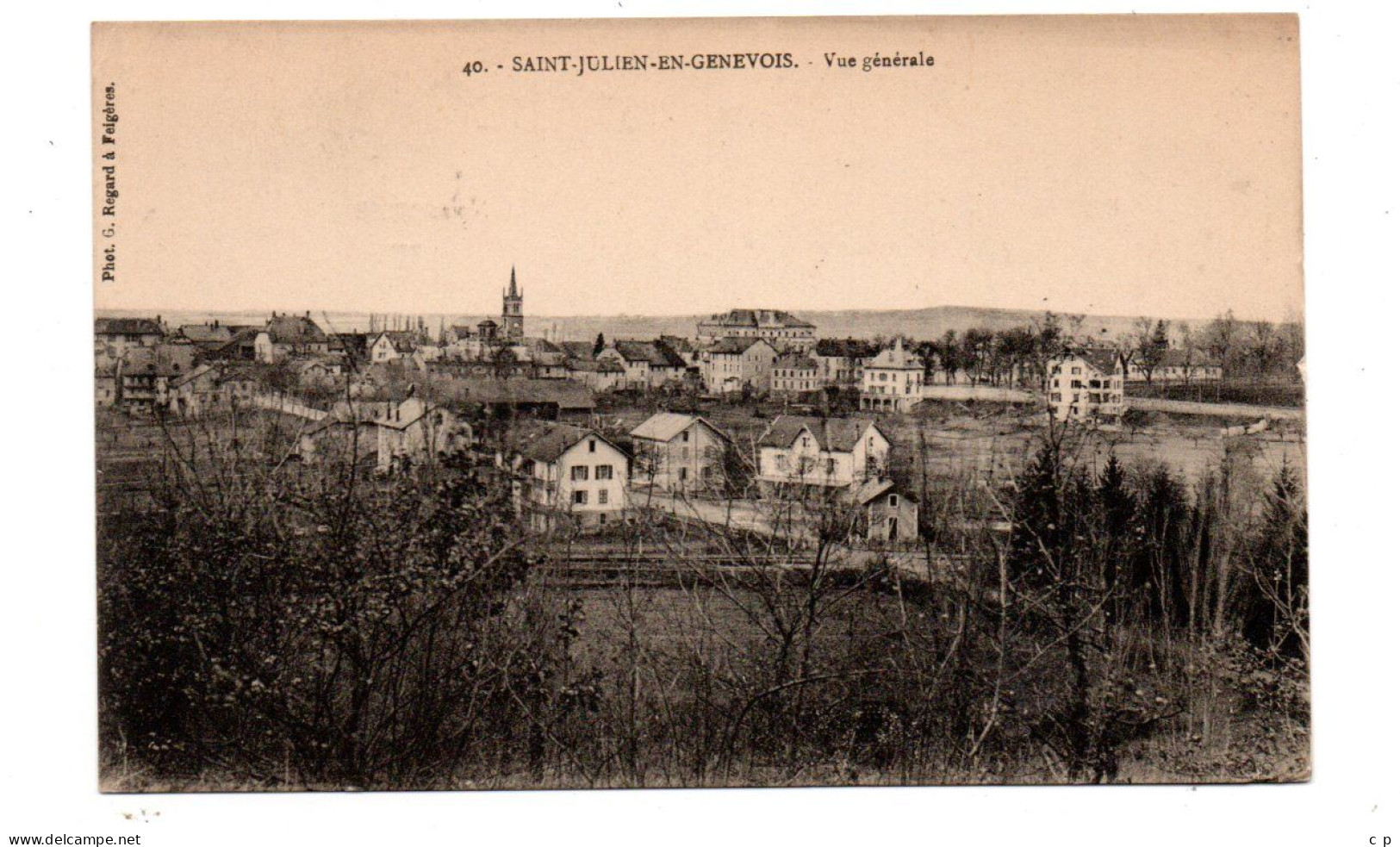 Saint Julien En Genevois - Vue Generale  -   CPA°J - Saint-Julien-en-Genevois