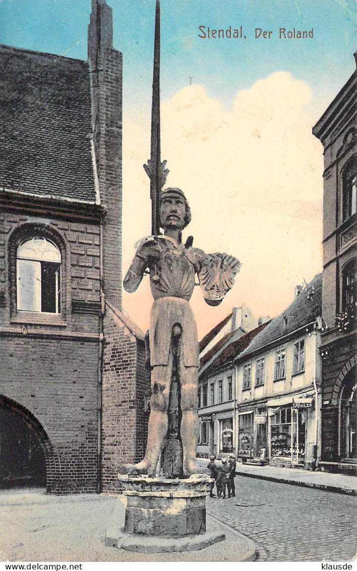 Stendal - Der Roland Gel.1917 - Stendal