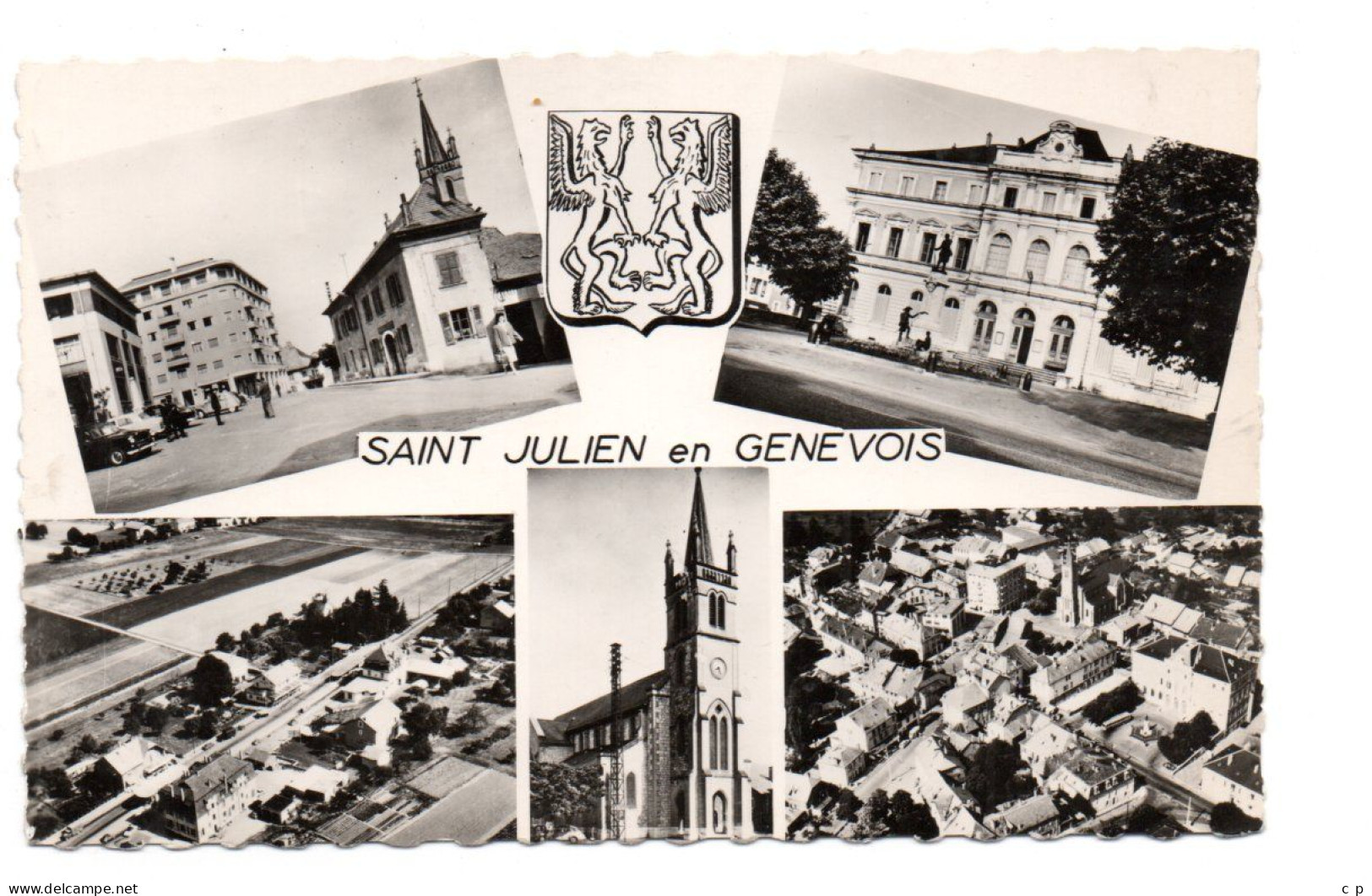 Saint  Julien En Genevois - Multivues  -    CPSM°J - Saint-Julien-en-Genevois