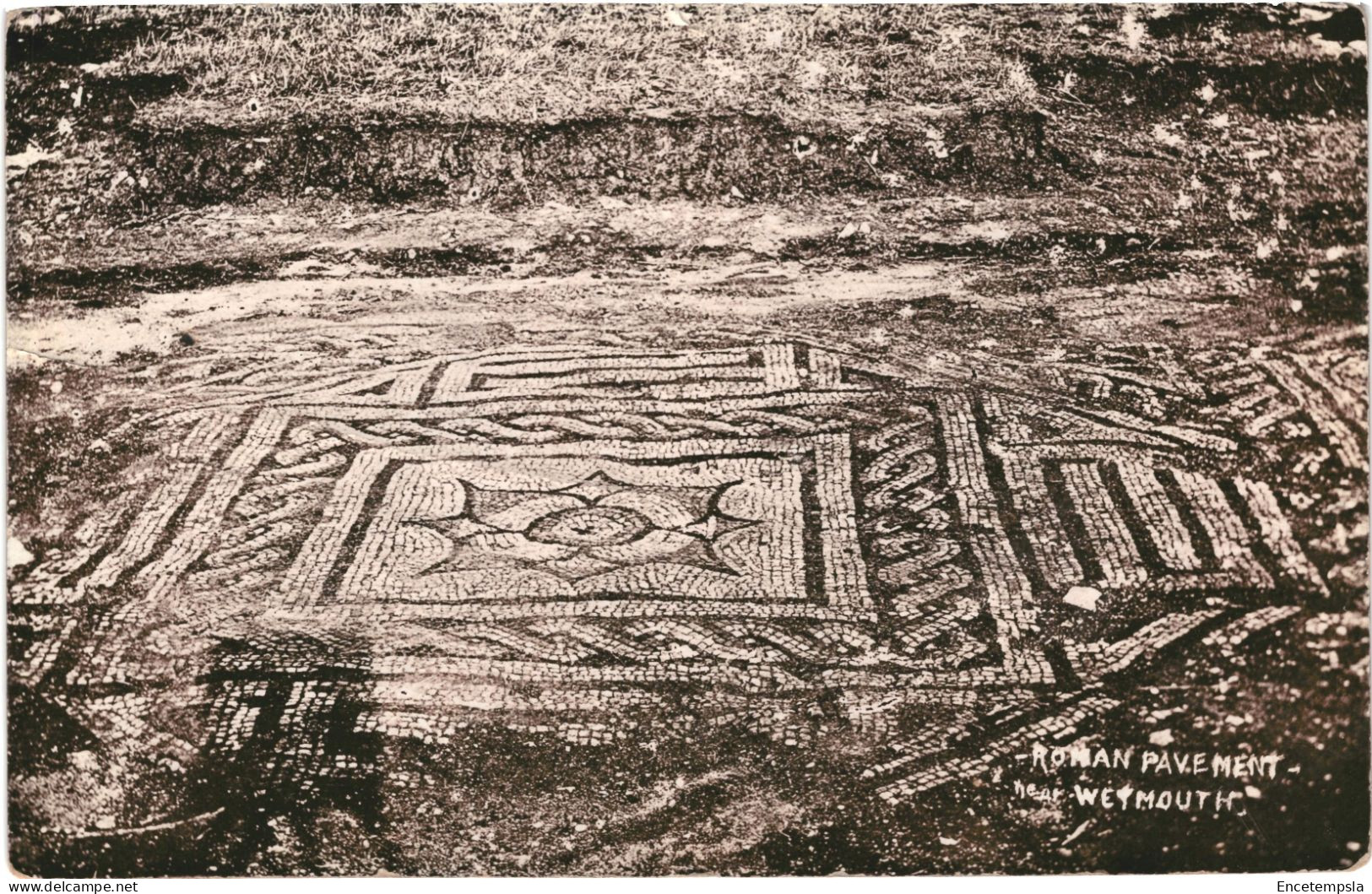 CPA Carte Postale  Royaume-Uni  Dorset Weymouth  Roman Pavement 1905 VM66998 - Weymouth