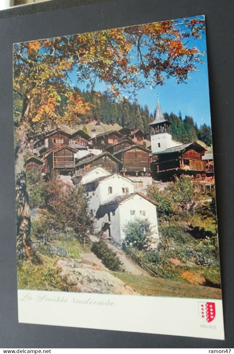 Grimentz - La Suisse Radieuse - Le Village Valaisan De Grimentz - Editions Jaeger, Geneve - # 352 - Grimentz