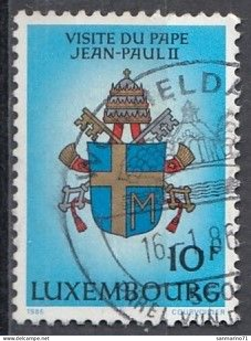 LUXEMBOURG 1124,used,falc Hinged - Used Stamps