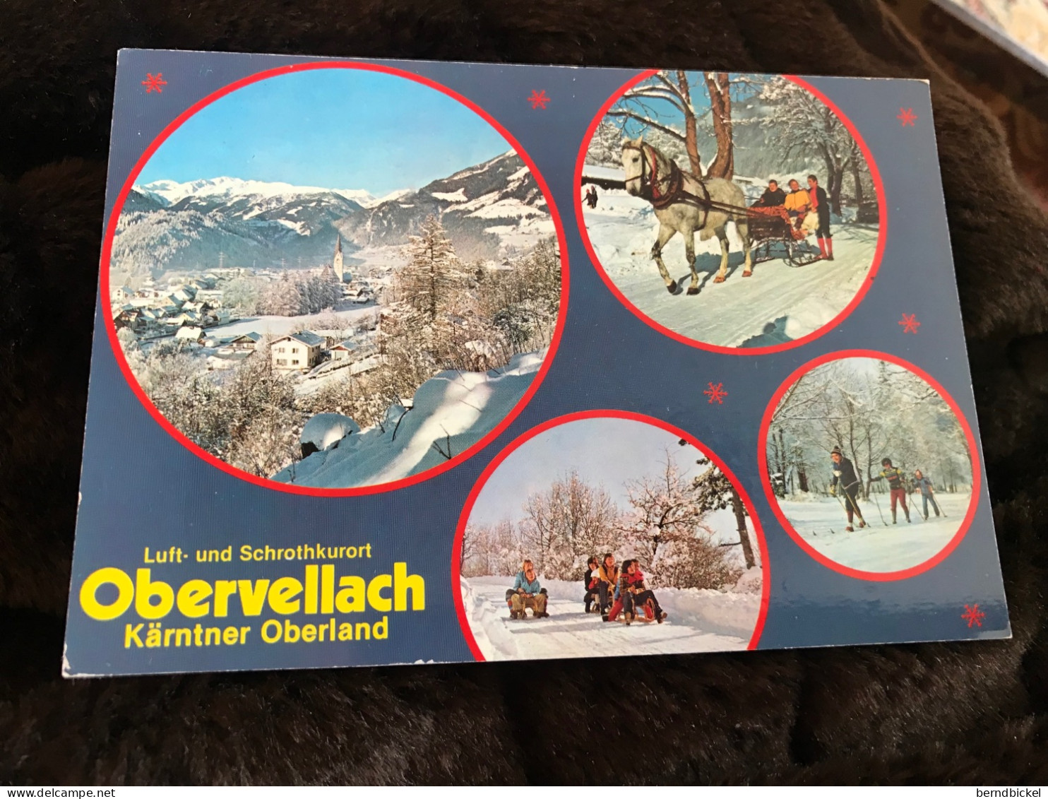 Ansichtskarte Österreich Obervellach 1981 Gelaufen Mit Briefmarke - Obervellach