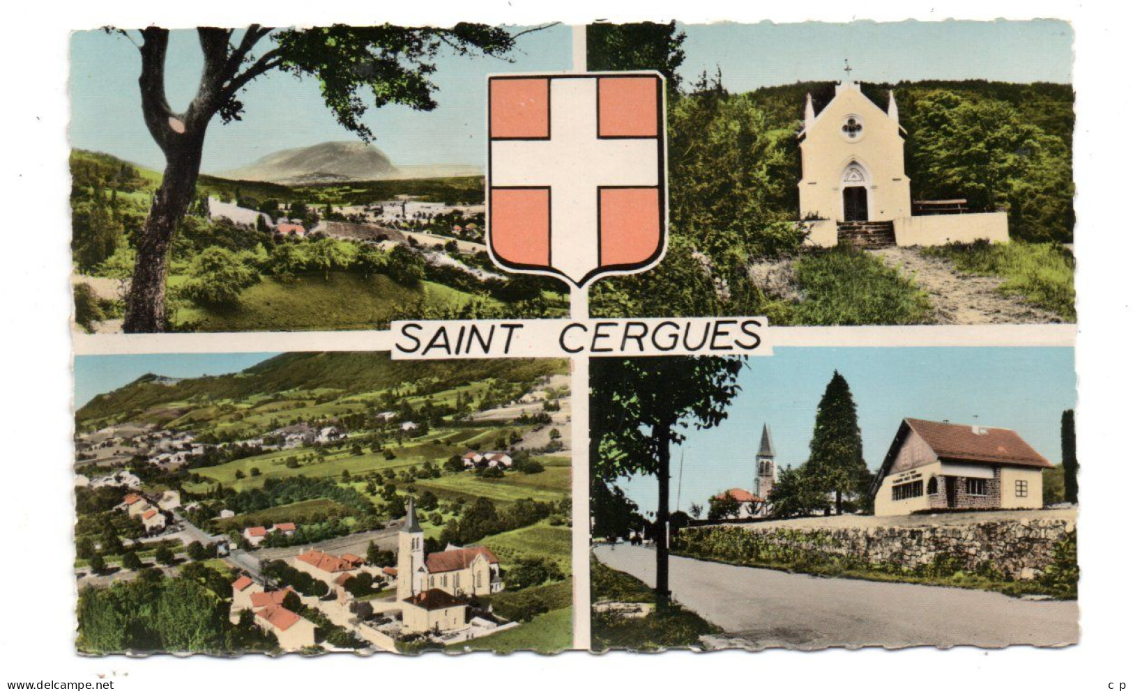 Saint  Cergues Les Voirons - Multivues   - CPSM°J - Saint-Cergues