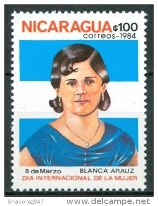 1984 Nicaragua Anno Internazionale Della Donna Set MNH** B414 - Nicaragua