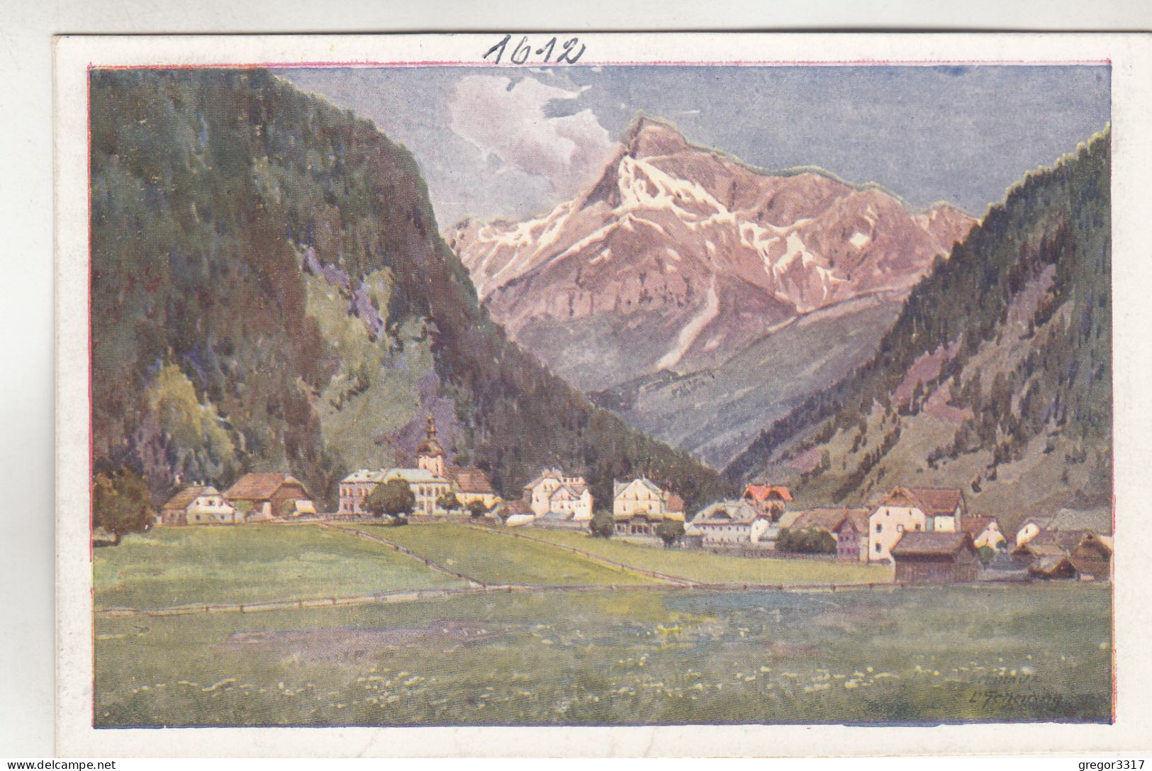 C7824) MALLNITZ - Kärnten - Signiert SCHEIRING - - Mallnitz