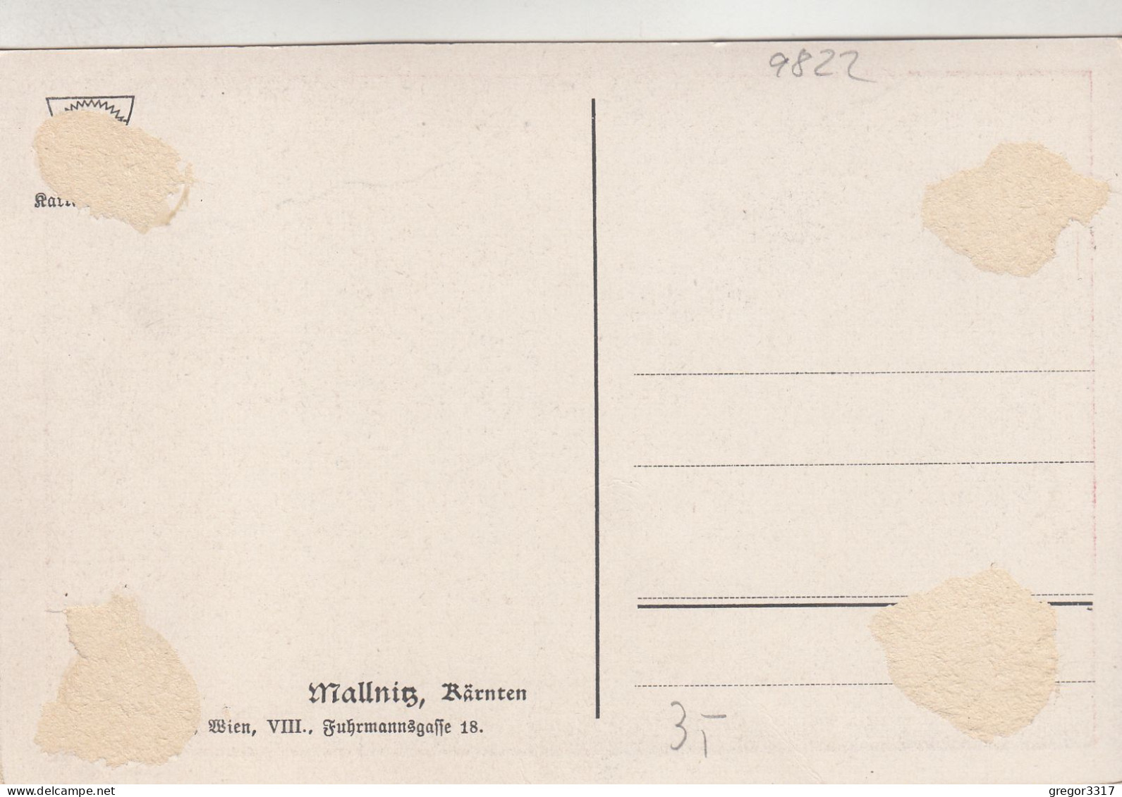 C7824) MALLNITZ - Kärnten - Signiert SCHEIRING - - Mallnitz