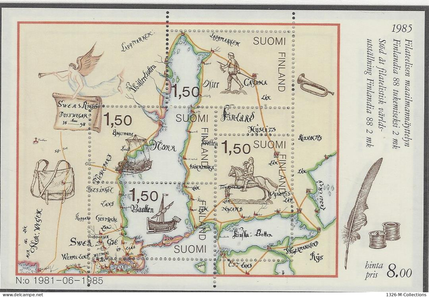 Bloc Feuillet FINLANDE N° 1 Y & T - Blocks & Sheetlets