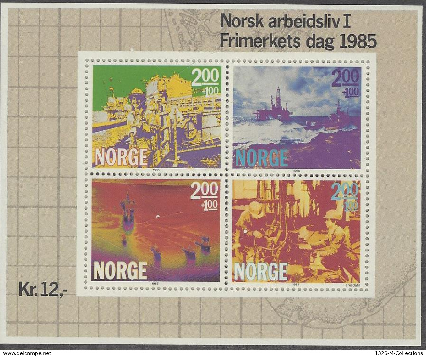 Bloc Feuillet NORVEGE N° 5 Y & T - Blocks & Sheetlets